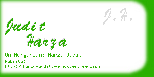 judit harza business card